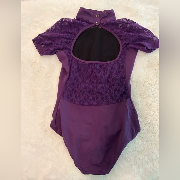 Bal Togs Dancewear size large, purple, excellent condition - Picture 2 of 3